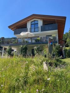 Κήπος έξω από το Appartement Germann