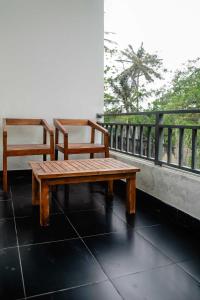 شرفة أو تراس في Hotel Sapid Luck Yala Safari