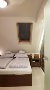 Posteľ alebo postele v izbe v ubytovaní Apartamenty Toporowa Cyrhla