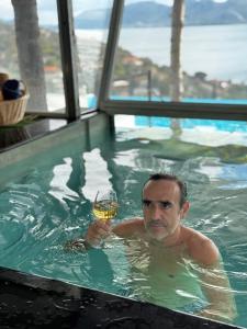 Επισκέπτες που μένουν στο Villa Infinity