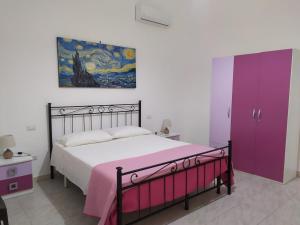 Postel nebo postele na pokoji v ubytování Casa via del mare