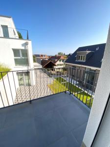 Balkón nebo terasa v ubytování Upper Floor