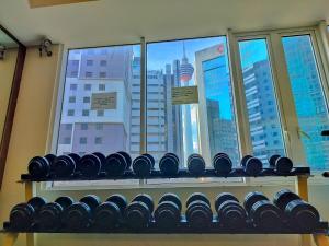 Fitness centrum a/nebo fitness zařízení v ubytování Seri Residence Suites Kuala Lumpur