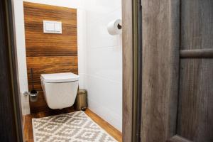 Koupelna v ubytování Apartmán u Horynů - Hýblova