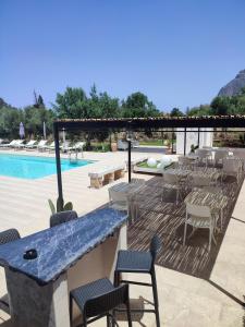 Nespecifikovaný výhled na hory nebo výhled na hory při pohledu z bed and breakfast