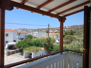 a view from the balcony of a house at Villa Joanna in Batsi