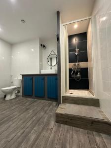 Koupelna v ubytování beroye maysou