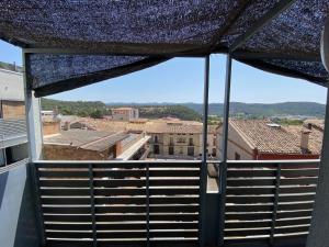 A balcony or terrace at Bonito apartamento en Avinyó con impresionantes vistas