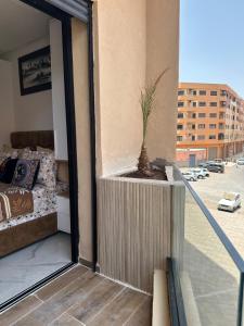 Posezení v ubytování Aube Hivernage appartement