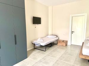 Letto o letti in una camera di Hotel Barbare
