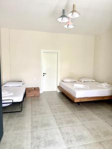 Letto o letti in una camera di Hotel Barbare