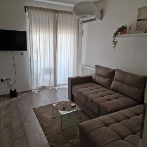 Χώρος καθιστικού στο River Apartment