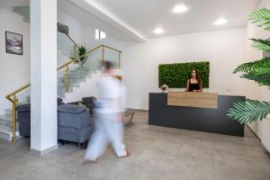 Vstupní hala nebo recepce v ubytování 3100 Boutique Hotel Kazbegi