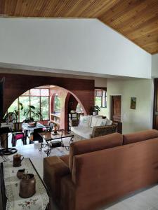 Posezení v ubytování Finca El Paraíso