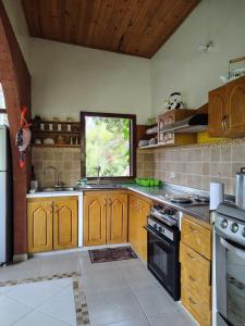 Kuchyň nebo kuchyňský kout v ubytování Finca El Paraíso