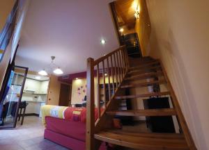 Postel nebo postele na pokoji v ubytování Apartamentos Turisticos Graus