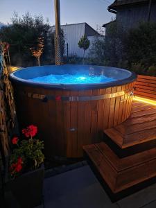 Πισίνα στο ή κοντά στο Chałupka Apartament 2