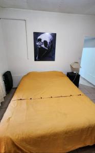 Ένα ή περισσότερα κρεβάτια σε δωμάτιο στο Lo de Luis