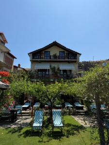 Guest House Lin外面的花园