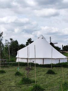 Voedselbos Camping Koperwiek外面的花园