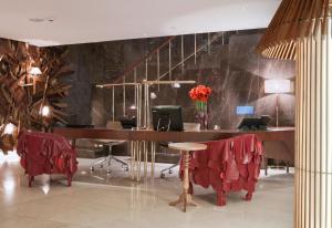 Posezení v ubytování New Hotel