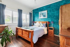 Postel nebo postele na pokoji v ubytování U3 Comfortable Unit in Cronulla