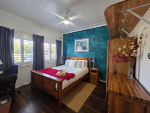 Postel nebo postele na pokoji v ubytování U3 Comfortable Unit in Cronulla