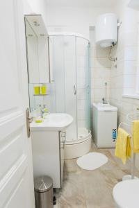 Vonios kambarys apgyvendinimo įstaigoje Apartment Vetom