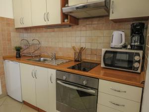 Kuchyňa alebo kuchynka v ubytovaní Apartments Eddie