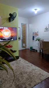 TV a/nebo společenská místnost v ubytování Amigas Transient