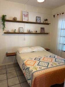 Postel nebo postele na pokoji v ubytování Casa Jardín