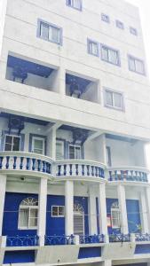A balcony or terrace at Lanyu Gulu Homestay