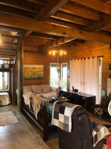 Et opholdsområde på Casa do Alto