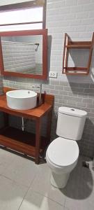 Et badeværelse på Villa Lilly