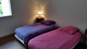 Postel nebo postele na pokoji v ubytování L'appartement Du Bien être