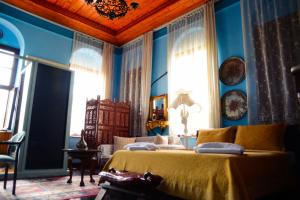 Χώρος καθιστικού στο Cunda Zehra Teyzenin Evi