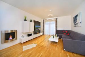 Posezení v ubytování Apartment Medvědín 331/110