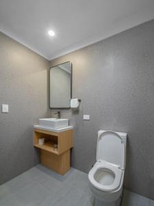 Et badeværelse på Spring Hill Inn