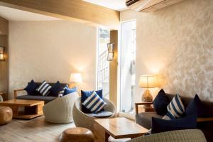 Posezení v ubytování The Leela Resort & Spa Pattaya