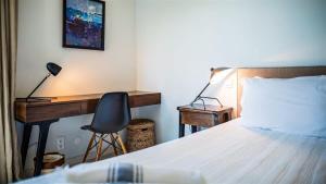 En eller flere senger på et rom på Comfortable villa with ample of modern spaces