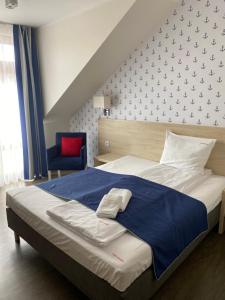 Postel nebo postele na pokoji v ubytování Faro Resort