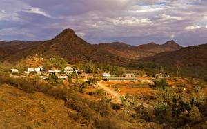 a village in the middle of a mountain at Arkaroola Wilderness Sanctuary in Arkaroola