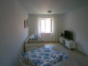 Televízia a/alebo spoločenská miestnosť v ubytovaní Apartments An Ni