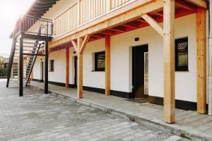 Bygningen som lejligheden ligger i