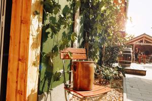 En have udenfor Ferienwohnungen am Scharmützelsee