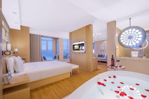 Fotografie z fotogalerie ubytování Crystal Orange Qingdao West Coast Golden Beach Hotel v destinaci Čching-tao