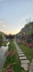Landskap semula jadi dekat dengan resort