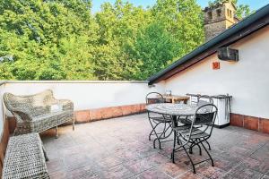 Patio nebo venkovní prostory v ubytování B&B Due Fiumi 1908