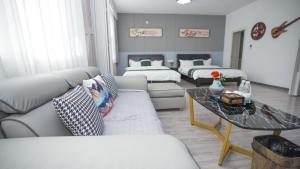 Prostor za sedenje u objektu Beijing Great Wall Shiguang Homestay