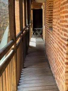 Balkón nebo terasa v ubytování Tour du Vigan - Vue Cathedrale - Hypercentre